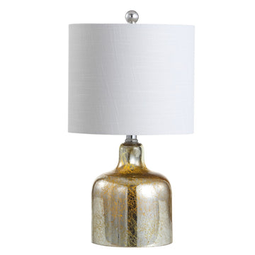 Gemma 19" Glass Bell LED Table Lamp - JONATHAN Y